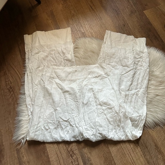 FREE PEOPLE Everything Wide Leg Pant In White - Picture 2 of 5